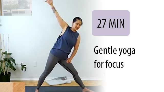 Gentle Yoga for Focus