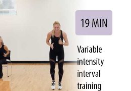 Variable-Intensity Interval Training Workout