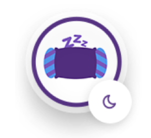 Purple pillow icon
