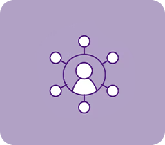  Purple connectivity graphic
