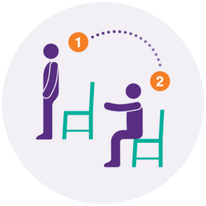 Chair Squat PAC instruction Icon