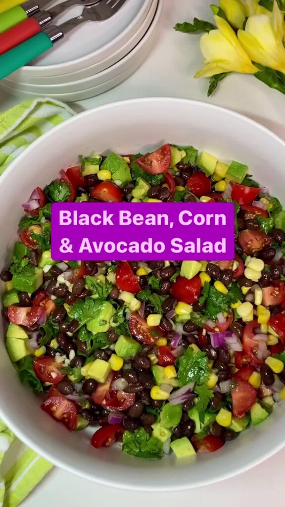 Black Bean Corn Avocado