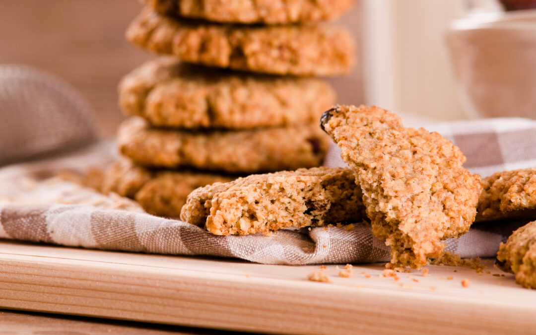 Active snacking: Trail mix cookies