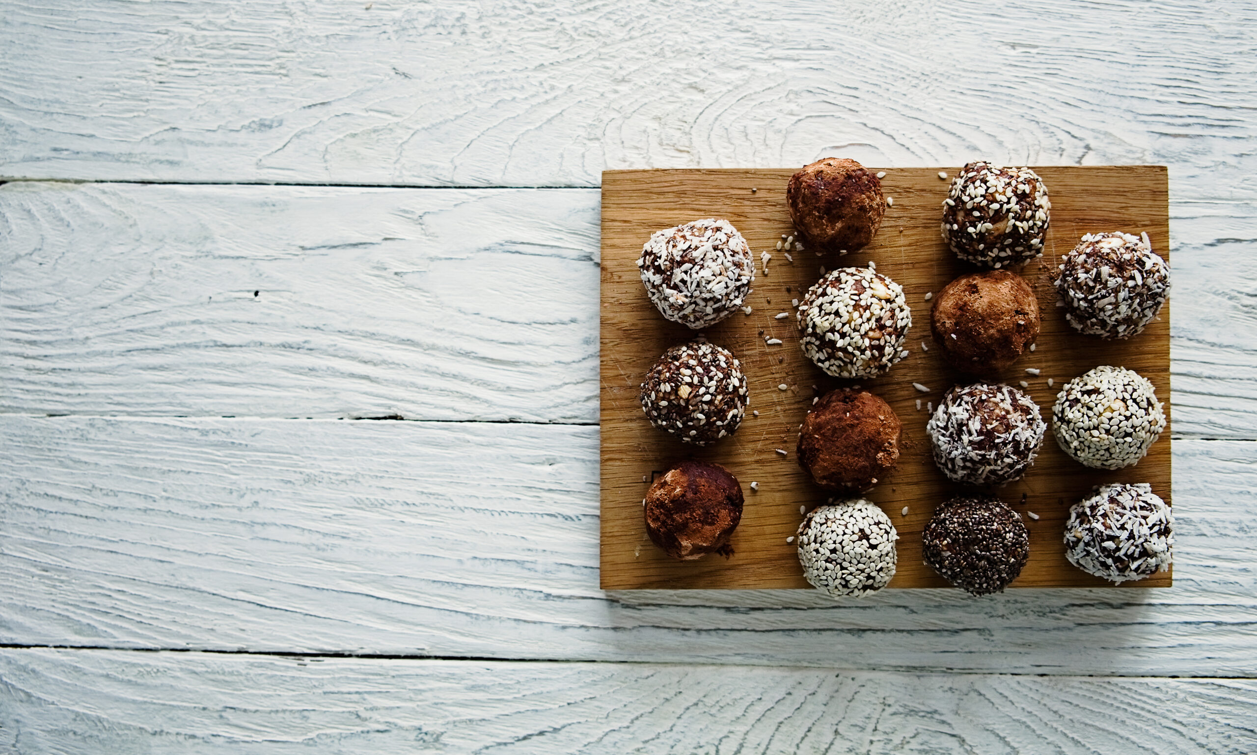 Active snacking: Energy balls