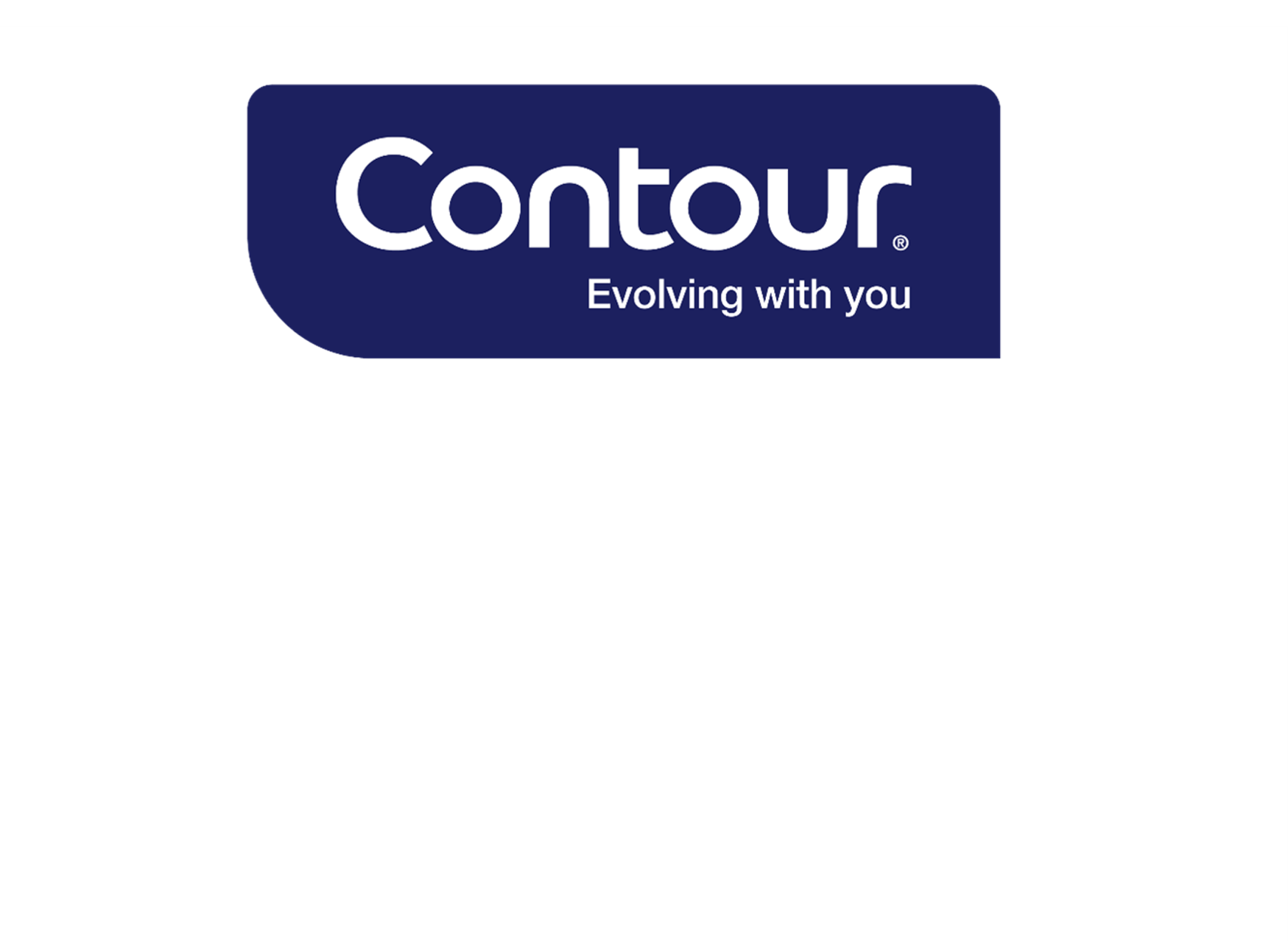 The words “Contour® Evolving with you.”