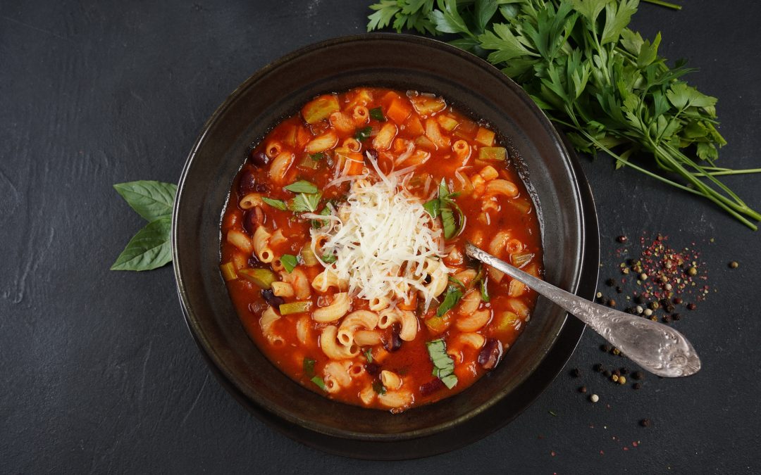 Recette du mois pour vous aider à bouger : Soupe minestrone