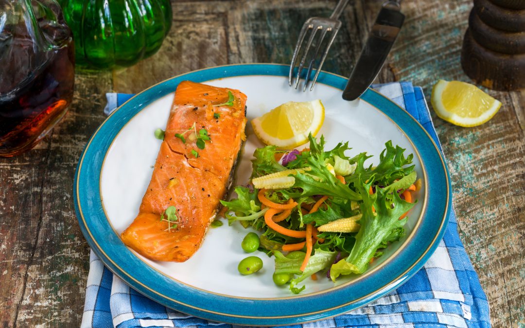 Fuel your movement recipe of the month: Maple-glazed salmon