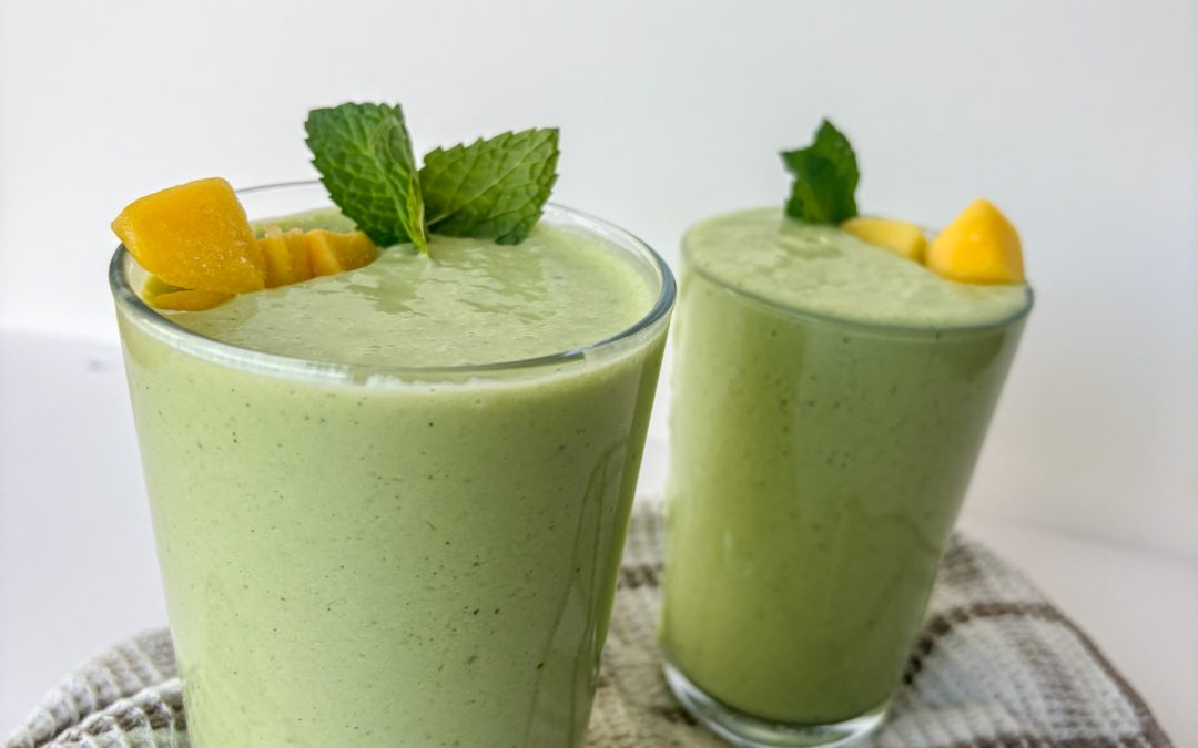 Fuel your movement recipe of the month: Tropical mango-coconut protein smoothie